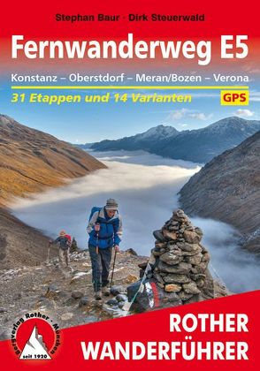 Fernwanderweg E5 (E-Book) von Baur,  Stephan, Steuerwald,  Dirk