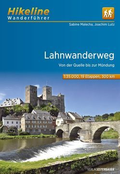 Fernwanderweg Lahnwanderweg von Esterbauer Verlag, Lutz,  Joachim, Malecha,  Sabine