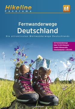 Fernwanderwege Deutschland von Esterbauer Verlag