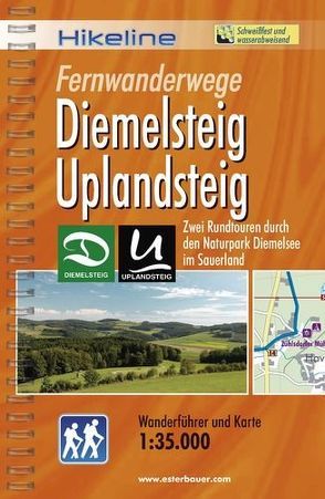 Fernwanderwege Diemelsteig Uplandsteig von Esterbauer Verlag