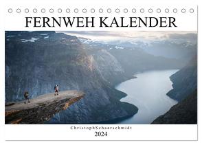 Fernweh Kalender (Tischkalender 2024 DIN A5 quer), CALVENDO Monatskalender von Schaarschmidt,  Christoph