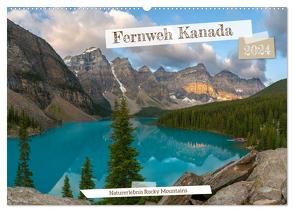 Fernweh Kanada – Naturerlebnis Rocky Mountains (Wandkalender 2024 DIN A2 quer), CALVENDO Monatskalender von alfotokunst,  alfotokunst