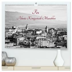 Fès – Älteste Königsstadt Marokkos (hochwertiger Premium Wandkalender 2024 DIN A2 quer), Kunstdruck in Hochglanz von Knobloch,  Victoria