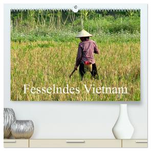 Fesselndes Vietnam (hochwertiger Premium Wandkalender 2024 DIN A2 quer), Kunstdruck in Hochglanz von Voigt,  Vera