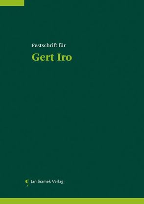 Festschrift für Gert Iro von Perner,  Stefan, Riss,  Olaf