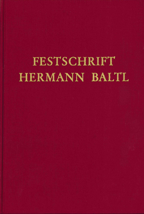 Festschrift Hermann Baltl von Ebert,  Kurt
