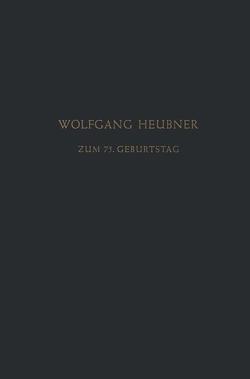 Festschrift zum 75. Geburtstag von Heilmeyer,  L., Herken,  H., Heubner,  Wolfgang, Lendle,  L.