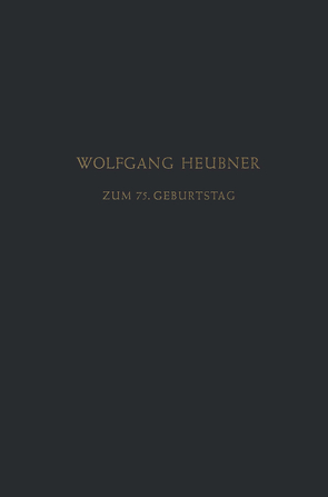 Festschrift zum 75. Geburtstag von Heilmeyer,  L., Herken,  H., Heubner,  Wolfgang, Lendle,  L.