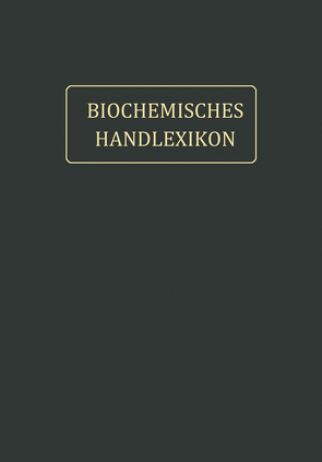Fette, Wachse, Phosphatide, Protagon, Cerebroside, Sterine, Gallensäuren von Abderhalden,  Emil