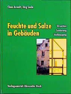 Feuchte und Salze in Gebäuden von Arendt,  Claus, Seele,  Jörg