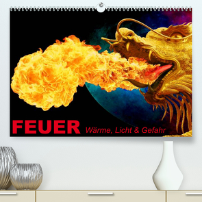 Feuer • Wärme, Licht & Gefahr (Premium, hochwertiger DIN A2 Wandkalender 2023, Kunstdruck in Hochglanz) von Stanzer,  Elisabeth