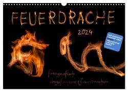 Feuerdrache (Wandkalender 2024 DIN A3 quer), CALVENDO Monatskalender von Feuerdrache,  Feuerdrache