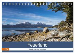 Feuerland – Am Puls der Wildnis (Tischkalender 2024 DIN A5 quer), CALVENDO Monatskalender von Neetze,  Akrema-Photography