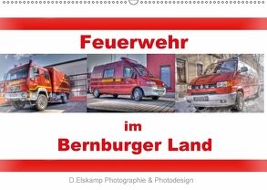 Feuerwehr im Bernburger Land (Wandkalender 2018 DIN A2 quer) von Elskamp - D.Elskamp Photographie & Photodesign,  Danny