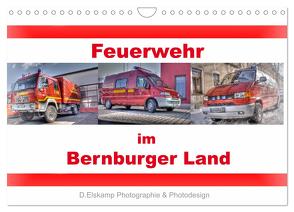 Feuerwehr im Bernburger Land (Wandkalender 2024 DIN A4 quer), CALVENDO Monatskalender von Elskamp - D.Elskamp Photographie & Photodesign,  Danny