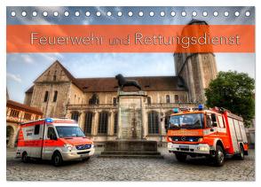 Feuerwehr und Rettungsdienst (Tischkalender 2024 DIN A5 quer), CALVENDO Monatskalender von Will,  Markus