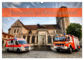 Feuerwehr und Rettungsdienst (Wandkalender 2024 DIN A2 quer), CALVENDO Monatskalender von Will,  Markus
