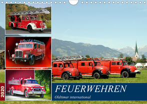 Feuerwehren, Oldtimer international (Wandkalender 2020 DIN A4 quer) von u.a.,  KPH