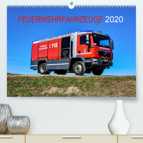 Feuerwehrfahrzeuge (Premium, hochwertiger DIN A2 Wandkalender 2020, Kunstdruck in Hochglanz) von PHOTOART & MEDIEN,  MH