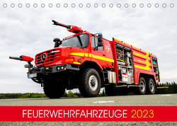 Feuerwehrfahrzeuge (Tischkalender 2023 DIN A5 quer) von CONNECT 112 Marcus Heinz,  MH
