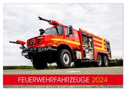 Feuerwehrfahrzeuge (Wandkalender 2024 DIN A2 quer), CALVENDO Monatskalender von CONNECT 112 Marcus Heinz,  MH