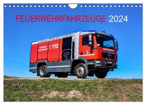 Feuerwehrfahrzeuge (Wandkalender 2024 DIN A4 quer), CALVENDO Monatskalender von PHOTOART & MEDIEN,  MH