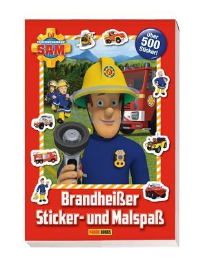 Feuerwehrmann Sam: Brandheißer Sticker- und Malspaß von Hoffart,  Nicole, Rauch,  Eva-Regine