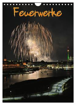 Feuerwerke Terminplaner (Wandkalender 2024 DIN A4 hoch), CALVENDO Monatskalender von Dietrich,  Jochen