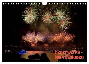 Feuerwerks – Impressionen (Wandkalender 2024 DIN A4 quer), CALVENDO Monatskalender von Dietrich,  Jochen