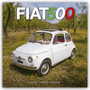 Fiat 500 2024 – 16-Monatskalender