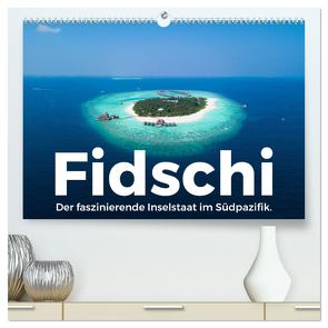 Fidschi – Der faszinierende Inselstaat im Südpazifik. (hochwertiger Premium Wandkalender 2024 DIN A2 quer), Kunstdruck in Hochglanz von Scott,  M.