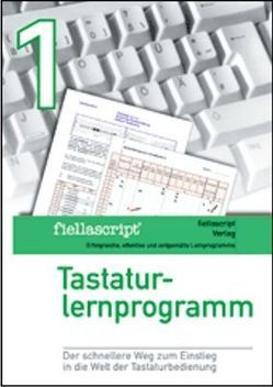 fiellascript Tastaturlernprogramm Band 1 grün von Fiella,  Karl
