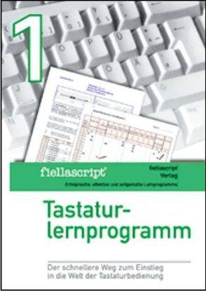 fiellascript Tastaturlernprogramm Band 1 grün von Fiella,  Karl