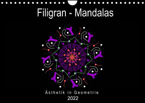 Filigran – Mandalas (Wandkalender 2022 DIN A4 quer) von Zapf,  Gabi