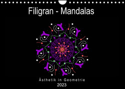 Filigran – Mandalas (Wandkalender 2023 DIN A4 quer) von Zapf,  Gabi