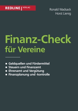 Finanz-Check für Vereine von Lienig,  Horst, Wadsack,  Ronald