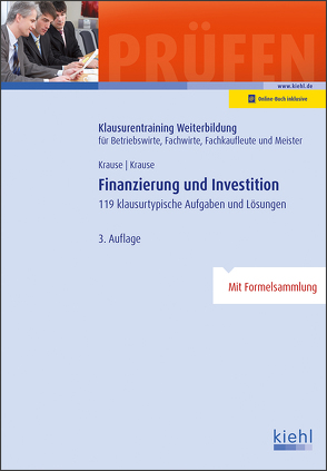 Finanzierung und Investition von Krause,  Bärbel, Krause,  Günter