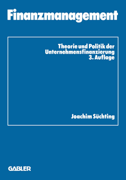 Finanzmanagement von Süchting,  Joachim