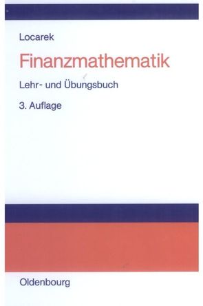 Finanzmathematik von Locarek-Junge,  Hermann