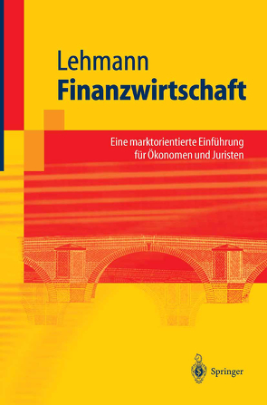 Finanzwirtschaft von Lehmann,  Matthias