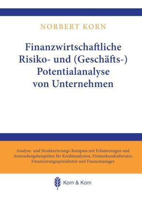 Finanzwirtschaftliche Risiko- und (Geschäfts-) Potentialanalyse von Unternehmen von Norbert Korn