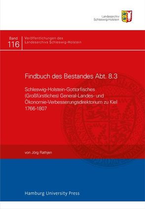 Findbuch des Bestandes Abt. 8.3 von Rathjen,  Jörg