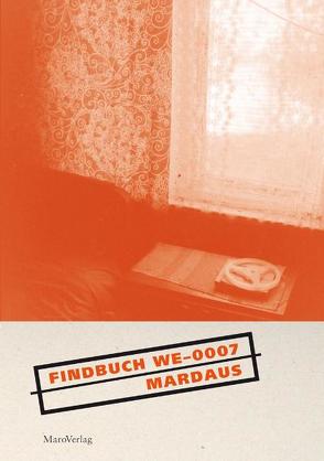 Findbuch WE-0007 von Mardaus,  Caroline, Mardaus,  Frank