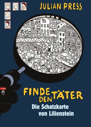 Finde den Täter – Die Schatzkarte von Lilienstein von Press,  Julian