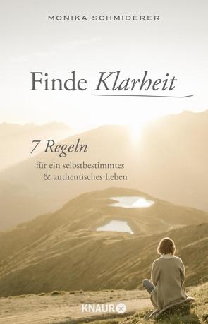 Finde Klarheit von Schmiderer,  Monika