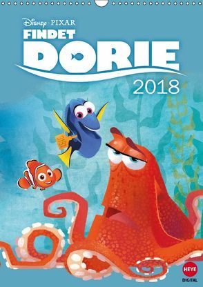Findet Dorie Planungskalender (Wandkalender 2018 DIN A3 hoch) von Pixar,  Disney