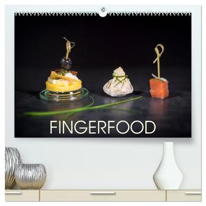 Fingerfood (hochwertiger Premium Wandkalender 2024 DIN A2 quer), Kunstdruck in Hochglanz von + Harald Neuner,  Petra