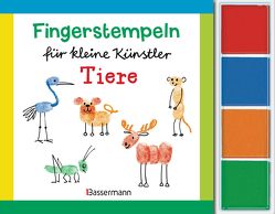 Fingerstempeln für kleine Künstler-Set – Tiere von Pautner,  Norbert
