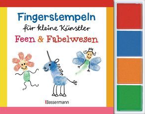 Fingerstempeln für kleine Künstler-Set – Feen und Fabelwesen von Pautner,  Norbert