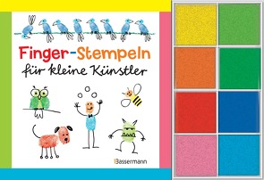 Fingerstempeln für kleine Künstler-Set von Pautner,  Norbert